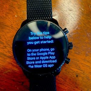 Fossil exploraist smart watch